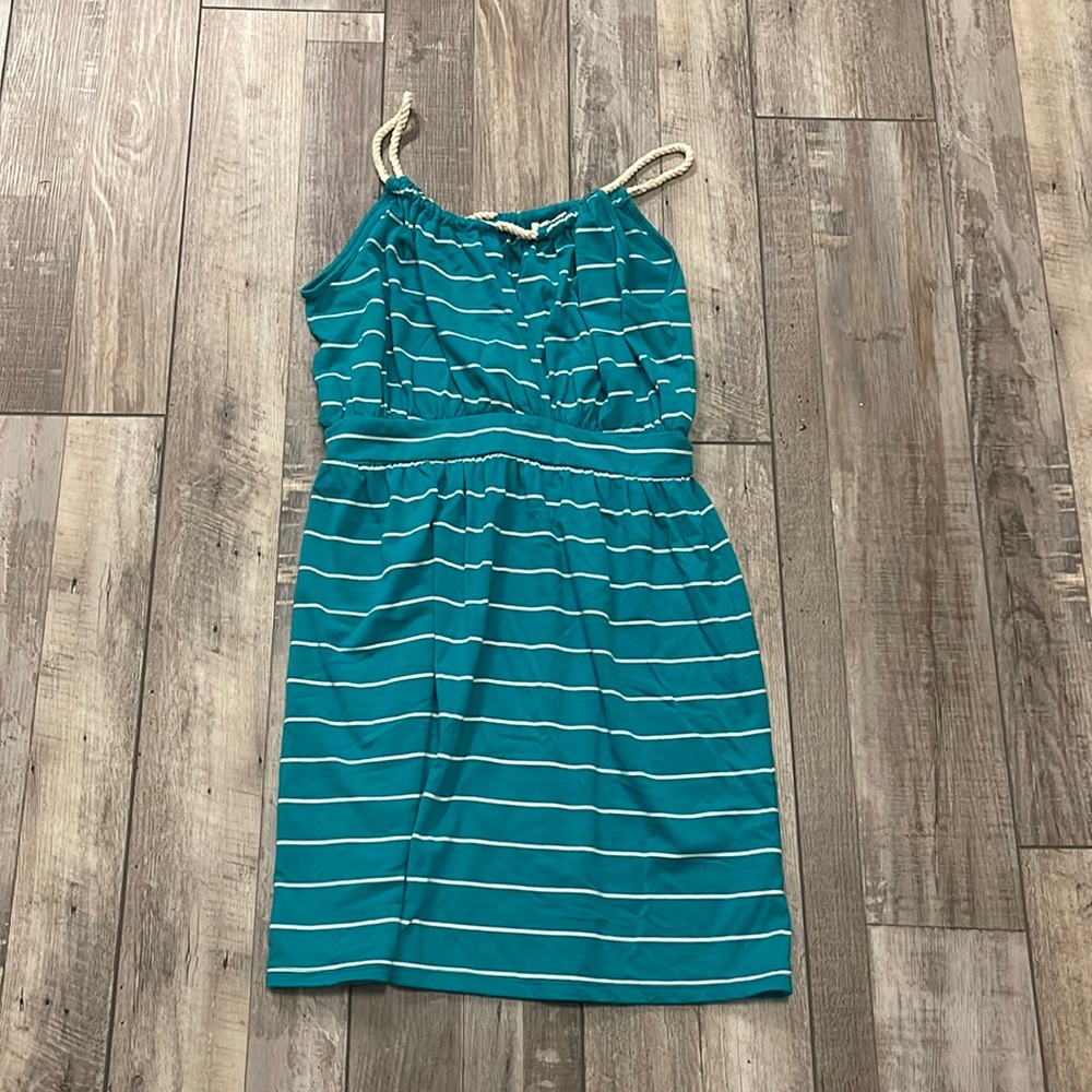 Striped Beach Coverup
